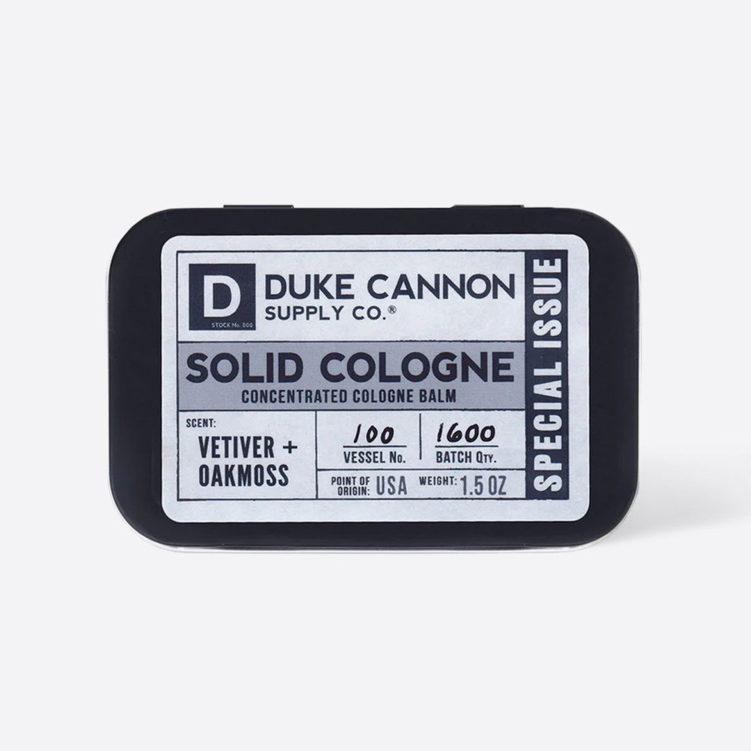 Solid Cologne - Vetiver + Oakmoss